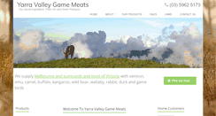 Desktop Screenshot of gamemeats.com.au